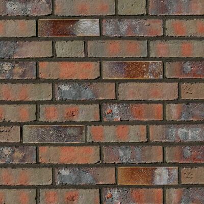 Fasadna opeka WIESMOOR kohle-bunt Bernstein