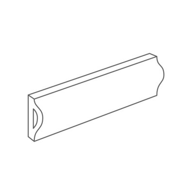 Dekorativna listela specijalnog oblika Corrugated